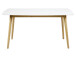 Esstisch >Nano< in Eiche aus Massivholz - 150x75.5x80cm (BxHxT)