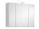 Spiegelschrank >Cleo I< in Weiß - 80x64x20cm (BxHxT)