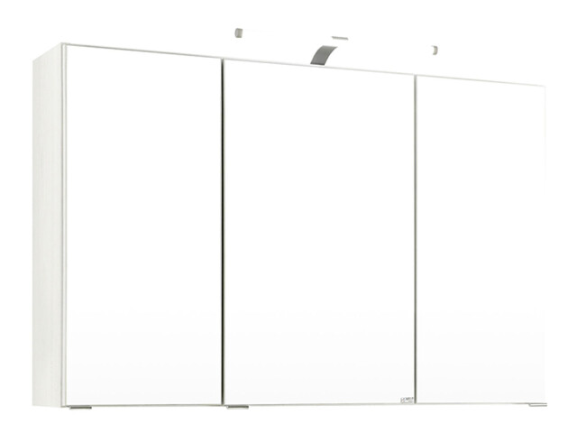 Spiegelschrank >Cleo I< in Polareiche - 100x64x20cm (BxHxT)