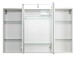 Spiegelschrank >Cleo I< in Polareiche - 100x64x20cm (BxHxT)