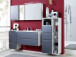 Spiegelschrank >Cleo I< in Polareiche - 100x64x20cm (BxHxT)