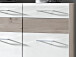 Schuhschrank >Allison< in Weiß aus MDF - 84x104x40cm (BxHxT)