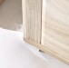 Sitzbank >Davenport< in Sonoma-Eiche hell aus MDF - 90x44x36cm (BxHxT)