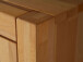 Highboard >Leduc< in Kernbuche aus Metall - 163x122x40cm (BxHxT)