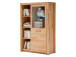 Wohnwand >Leduc< in Kernbuche aus Metall - 309x203x46cm (BxHxT)