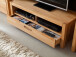 Wohnwand >Leduc< in Kernbuche aus Metall - 309x203x46cm (BxHxT)