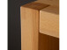 Wohnwand >Leduc< in Kernbuche aus Metall - 309x203x46cm (BxHxT)