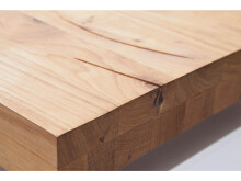 Schuhschrank >Lisa< in Asteiche aus MDF - 91x97x38cm (BxHxT)