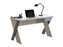 Schreibtisch >Ferdy< in Sandeiche - 135x75x67,5cm...