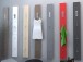 Garderobenpaneel >Storing II< in Anthrazit/Hochglanz - 15x170x2,5cm (BxHxT)