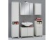 Unterschrank >Lofti< in Weiß - 37x90.5x33cm (BxHxT)
