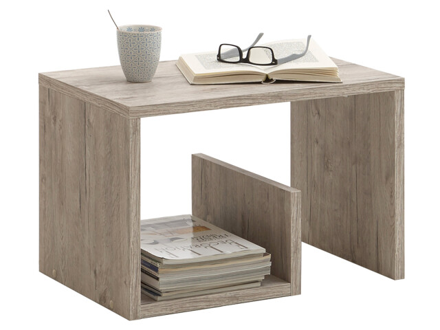 Couchtisch >Malte< in Sandeiche - 59x38x36cm (BxHxT)