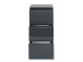 Badezimmer-Set >Cleo I< in Grau/Hochglanz aus MDF