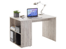 Schreibtisch >Oswald I< in Sandeiche - 117x75x73cm (BxHxT)