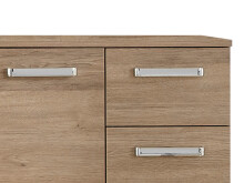 Midischrank >Sheela< in Sanremo Eiche Terra quer -...
