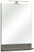Wandspiegel >Abelica II< in Graphit Struktur - 50x73,5x10cm (BxHxT)