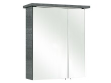 Badezimmer-Set >Abelica I< (5-teilig) in Graphit Struktur - 150x185,5x33 (BxHxT)