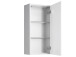 Hängeschrank >Carrie< in Weiß/Glanz aus Glas - 35x70x20cm (BxHxT)