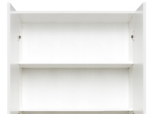 Mehrzweckschrank >Ravenna< in Weiß/Matt - 80x191x40cm (BxHxT)