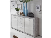 Sideboard >Rio de Janeiro< in Beton - 147x89x37cm...