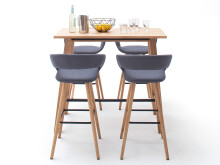 Bartisch >Chalisa< in Wildeiche - 117x105x58cm (BxHxT)