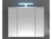 Spiegelschrank >Suzette< in Weiß - 80x67x20cm (BxHxT)