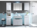 Spiegelschrank >Suzette< in Weiß - 80x67x20cm (BxHxT)