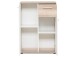 Kommode >Jacklin< in Wildeiche Nachbildung - 60x85x35cm (BxHxT)