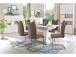 Esszimmerstuhl >Kerrin< (2-er Set) in Cappuccino - 45x102x58 (BxHxT)
