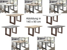 Esstisch >Trey< aus MDF - 180x75x90cm (BxHxT)