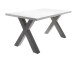 Esstisch >Trey IX< in Graphit aus MDF - 140x75x90cm (BxHxT)