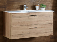 Waschtisch-Set >Bella< in Wildeiche - 99x53x45cm...