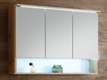 Spiegelschrank >Bella< in Wildeiche - 100x70x23cm...