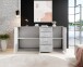 Kommode >Freida< (B/H/T 160 x 82 x 35 cm) in Beton - 160x82x35cm (BxHxT)