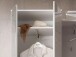 Garderoben-Set >Suzette< in Weiß aus MDF - 230x198x40cm (BxHxT)
