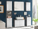 Spiegelschrank >Peter< in Beton aus MDF - 80x69x20cm (BxHxT)