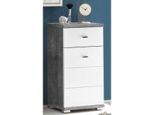Unterschrank >Peter< in Beton aus MDF - 38x73x30cm...