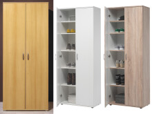 Schuhschrank >Nolana< - 70x176x34cm (BxHxT)