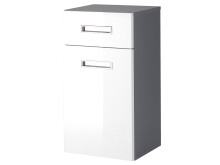 Unterschrank >Brooklyn< in Grau aus MDF -...