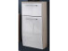 Unterschrank >Tampa< in Sonoma aus Metall - 39x88x31cm (BxHxT)