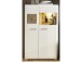 Wohnwand >Kathlin< in Weiß/Matt aus Metall - 320x205x47cm (BxHxT)