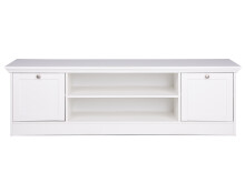 TV-Board >Landsted< in Weiß - 160x48x45cm (BxHxT)