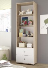 Regal >Floris< in Sonoma-Eiche - 60x191x33cm (BxHxT)