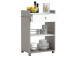 Rollwagen >Baku I< in Basalt aus Kunststoff - 59,4x89,5x39,7cm (BxHxT)