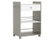 Rollwagen >Baku I< in Basalt aus Kunststoff - 59,4x89,5x39,7cm (BxHxT)