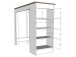 Bartisch >Rosalyn< in Beton Weiß - 115x103x50cm (BxHxT)