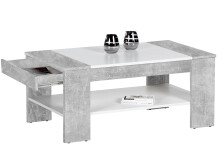 Couchtisch >Ariela I< in Beton - 100x44x58cm (BxHxT)