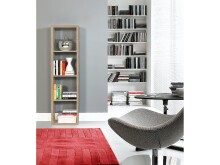 Regal >Wellington< in Sonoma-Eiche - 38.2x141.8x32.9cm (BxHxT)