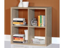 Regal >Wellington< in Sonoma-Eiche - 72.7x72.8x32.9cm (BxHxT)