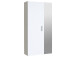 Schuhschrank >Yonkers< in Weiß - 99,9x190,5x36,3cm (BxHxT)
